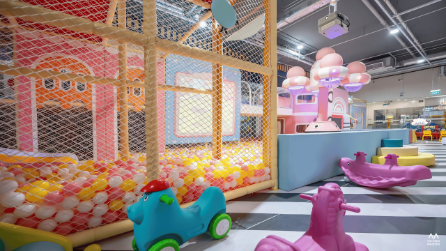 Kidodo Space Kidodo Space indoor playground with colourful soft-play equipment and themed interiors