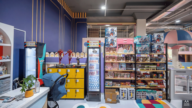 Kidodo Space Kidodo Space children's play centre with bright retail displays and activity areas