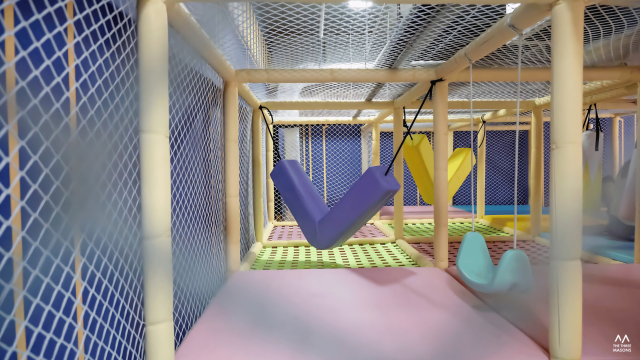 Kidodo Space Kidodo Space indoor playground with colourful climbing structures and a padded play area