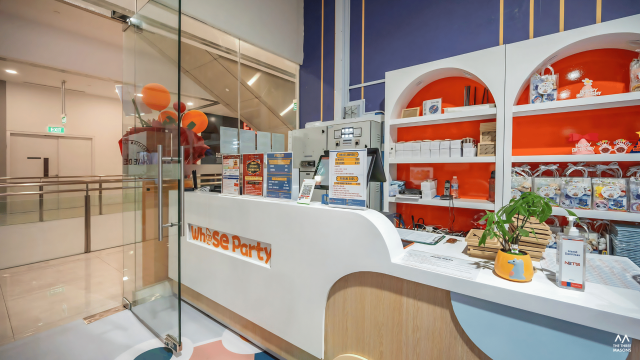 Kidodo Space Kidodo Space children's indoor playground with a colourful reception counter